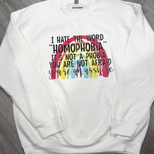 Load image into Gallery viewer, Homophobia Sweatshirt