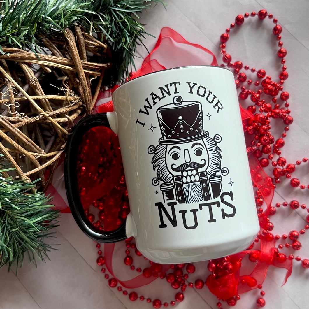 I Want Your Nuts 15oz Ceramic Mug