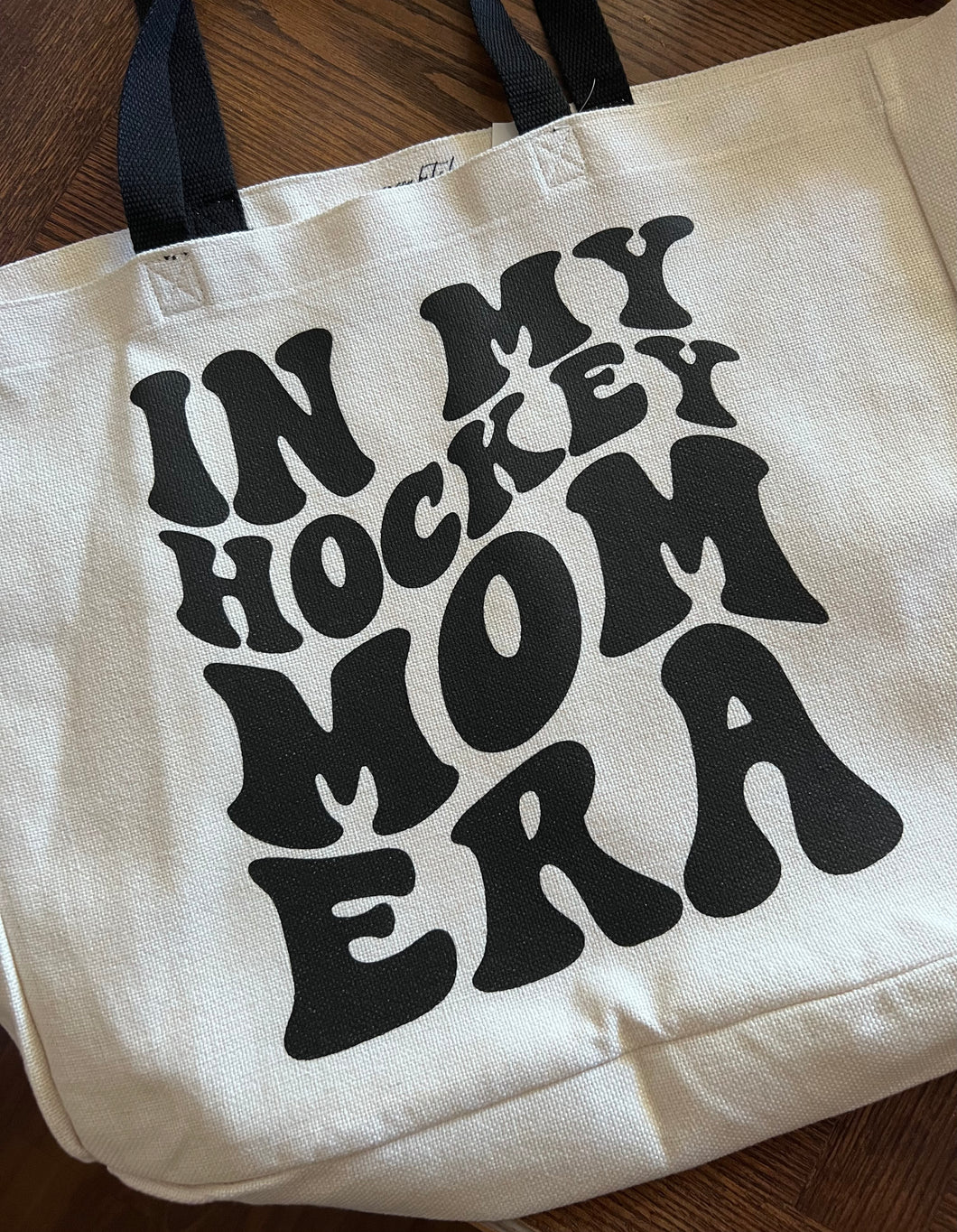 Hockey Mom Oversized Tote Bag