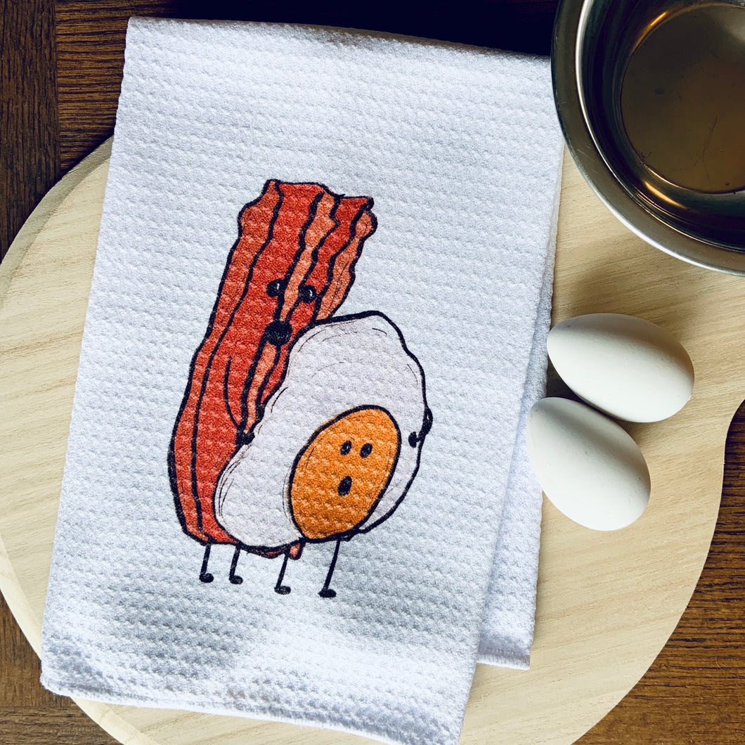 Bacon & Egg Tea Towel