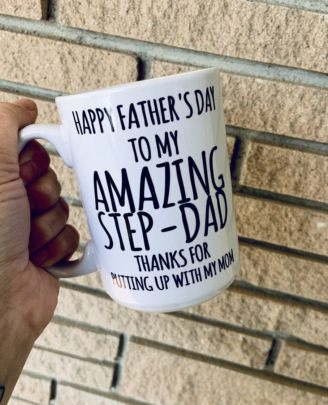 Amazing Step-Dad 15oz Ceramic Mug