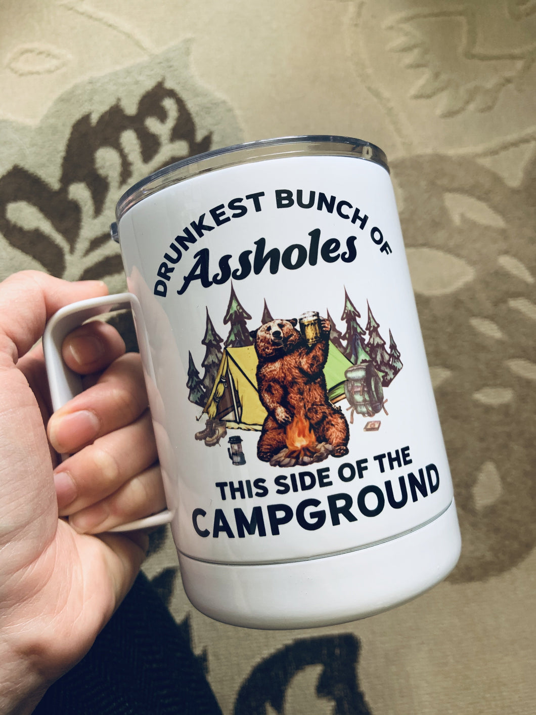 Drunkest Bunch Of Assholes Camp Mug