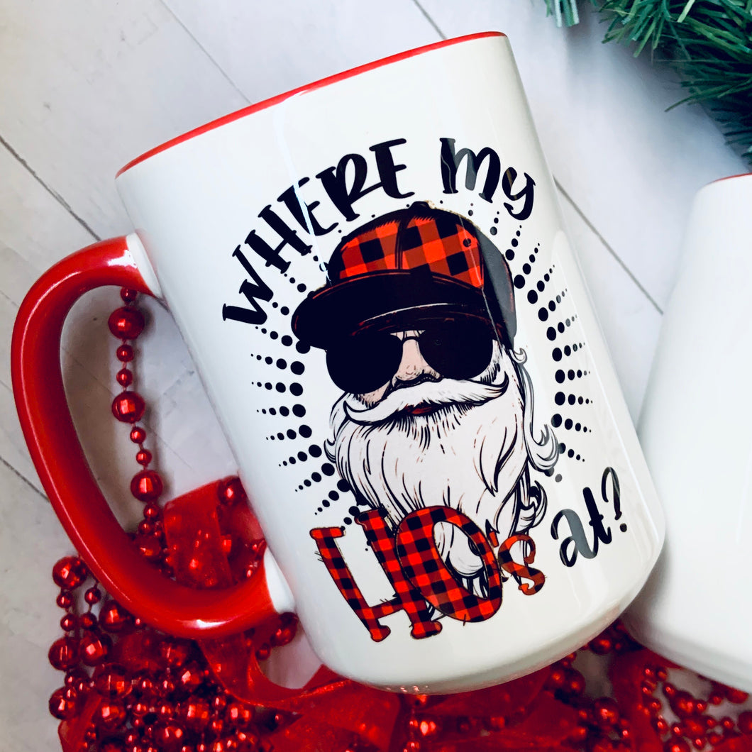 Santa’s Hos 15oz Ceramic Mug