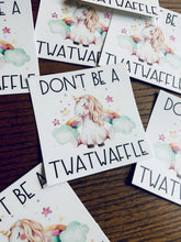 Load image into Gallery viewer, Don’t be a Twatwaffle Sticker
